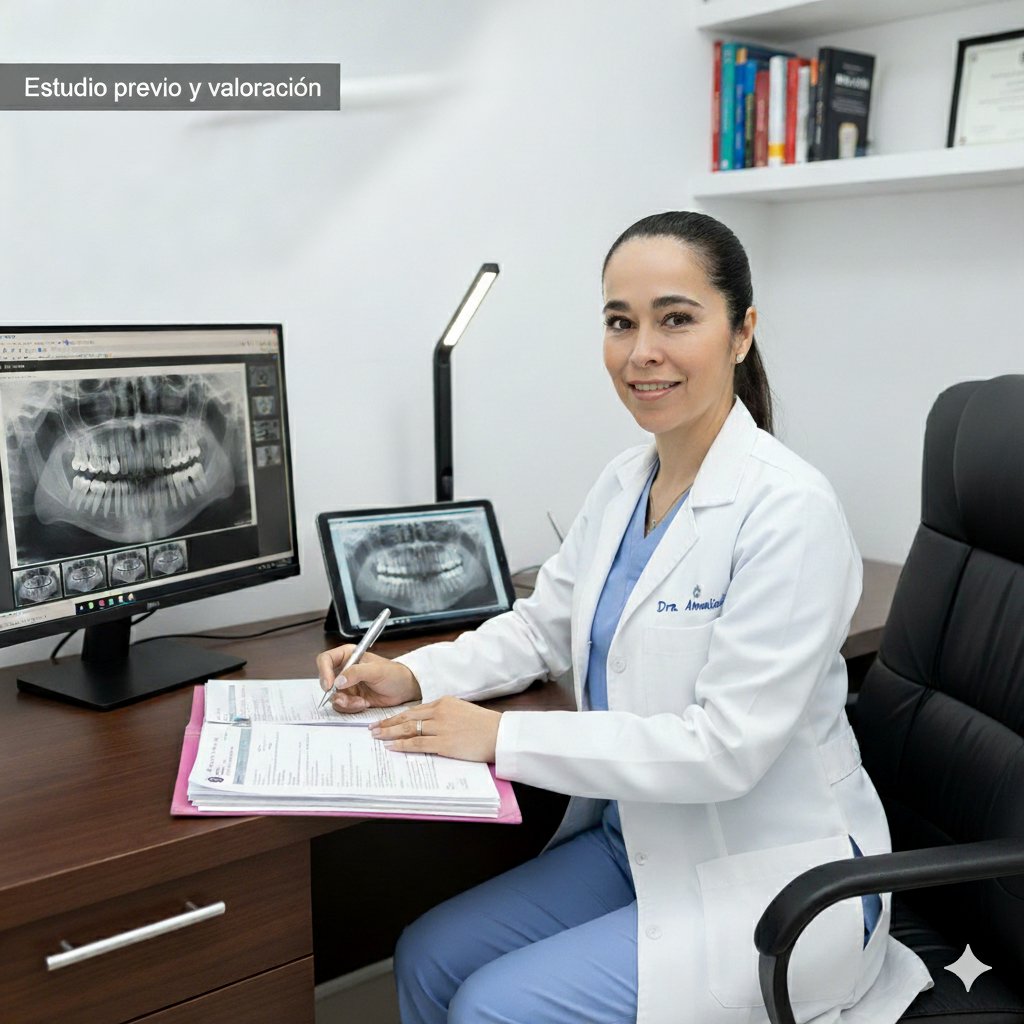 Estudio previo y valoración de implantes dentales