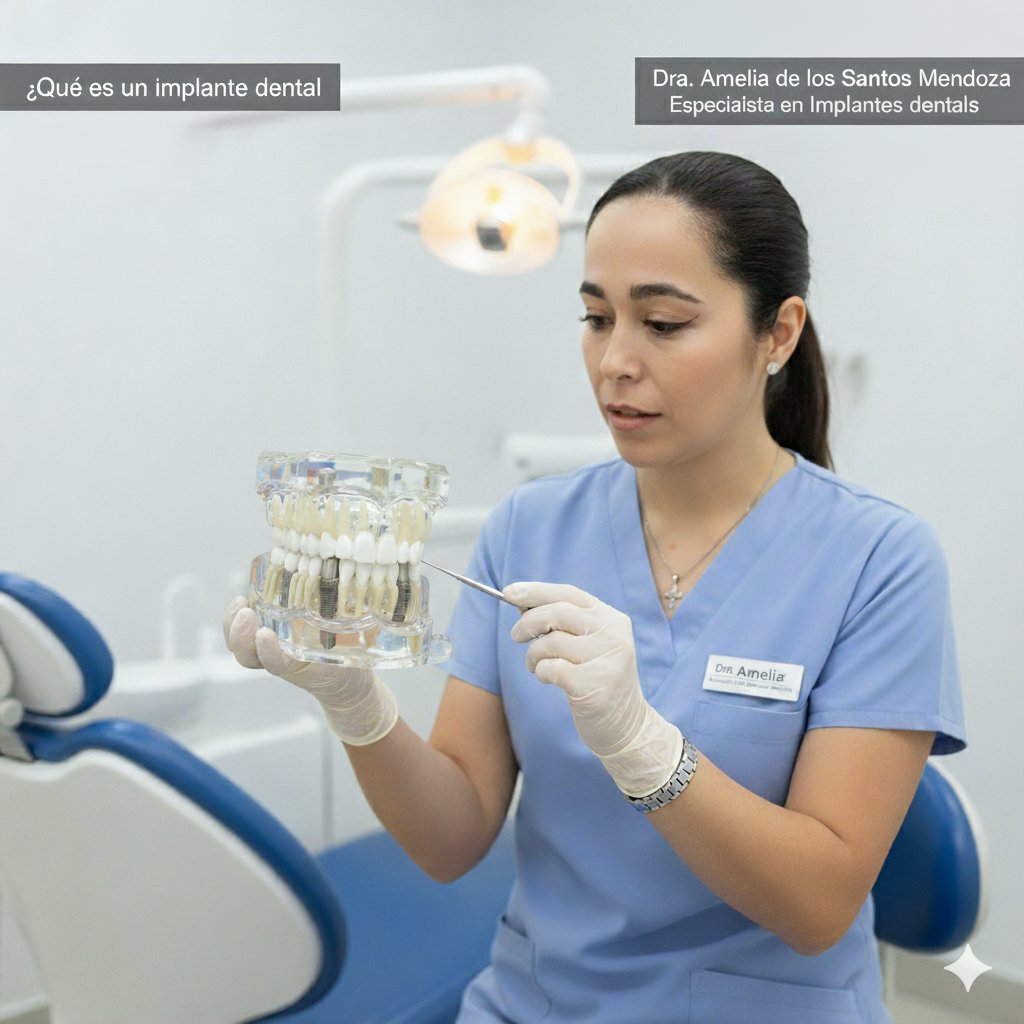Implante dental ejemplo